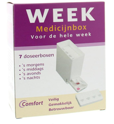 Comfort - Medicijnbox 7 Dagen