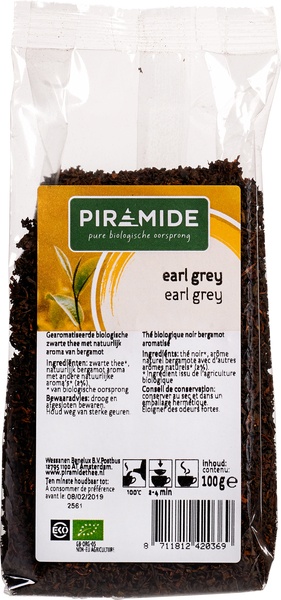 PIRAMIDE EARL GREY THEE LOS 80 GRAM