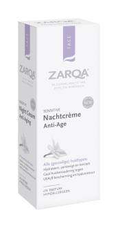 ZARQA FACE NACHTCREME ANTI AGE 50ML