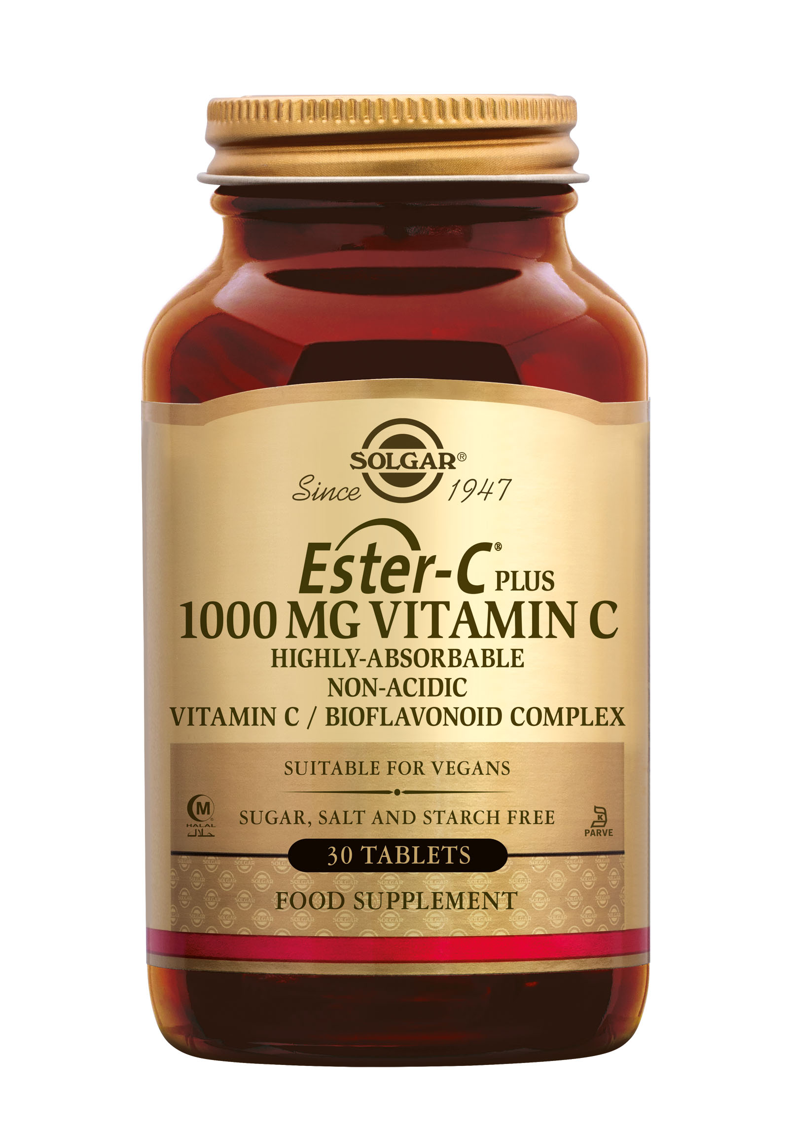 Solgar Ester-C® Plus 1000 mg (30 stuks)