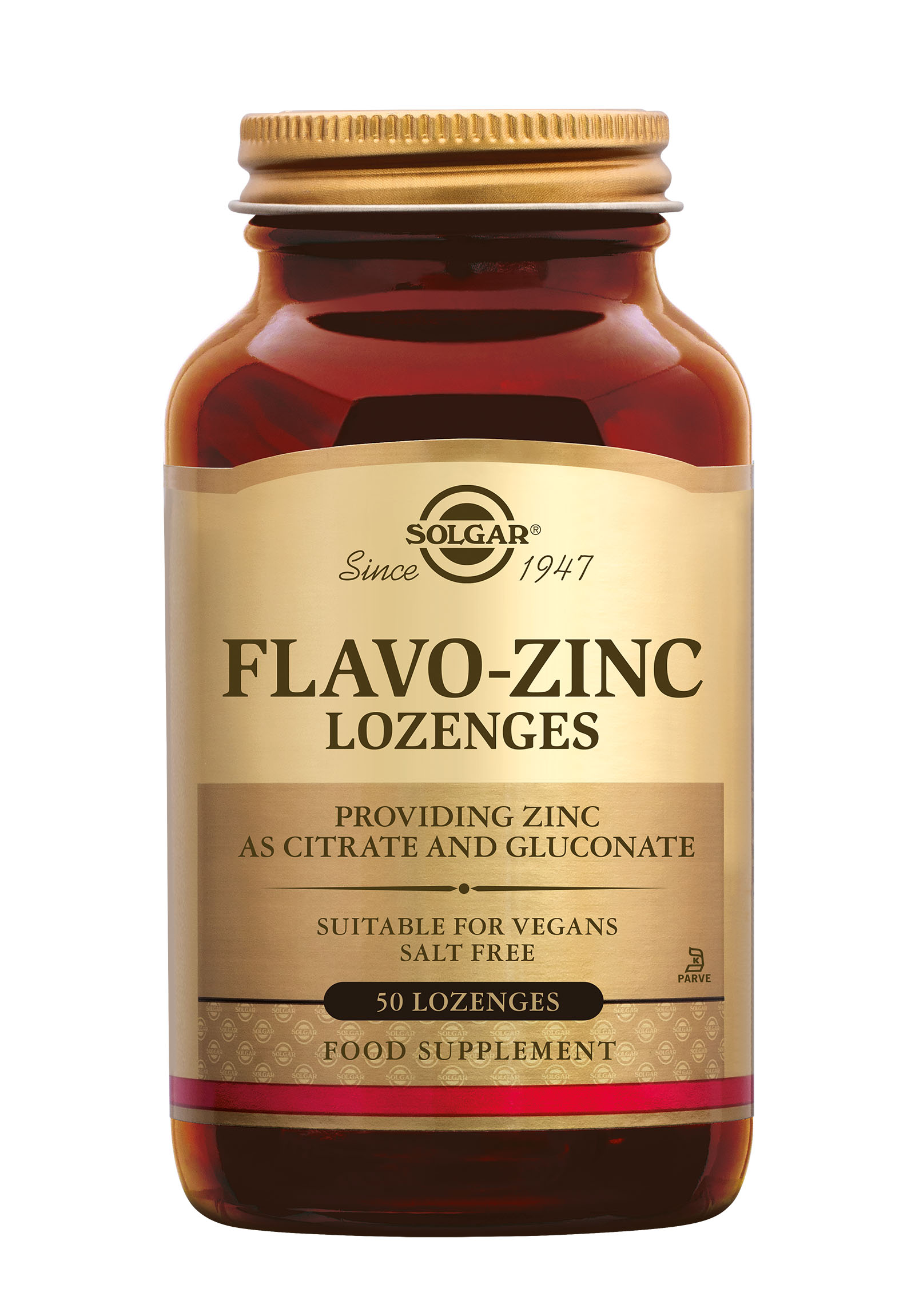 Solgar Flavo Zinc Lozenges (50 stuks)