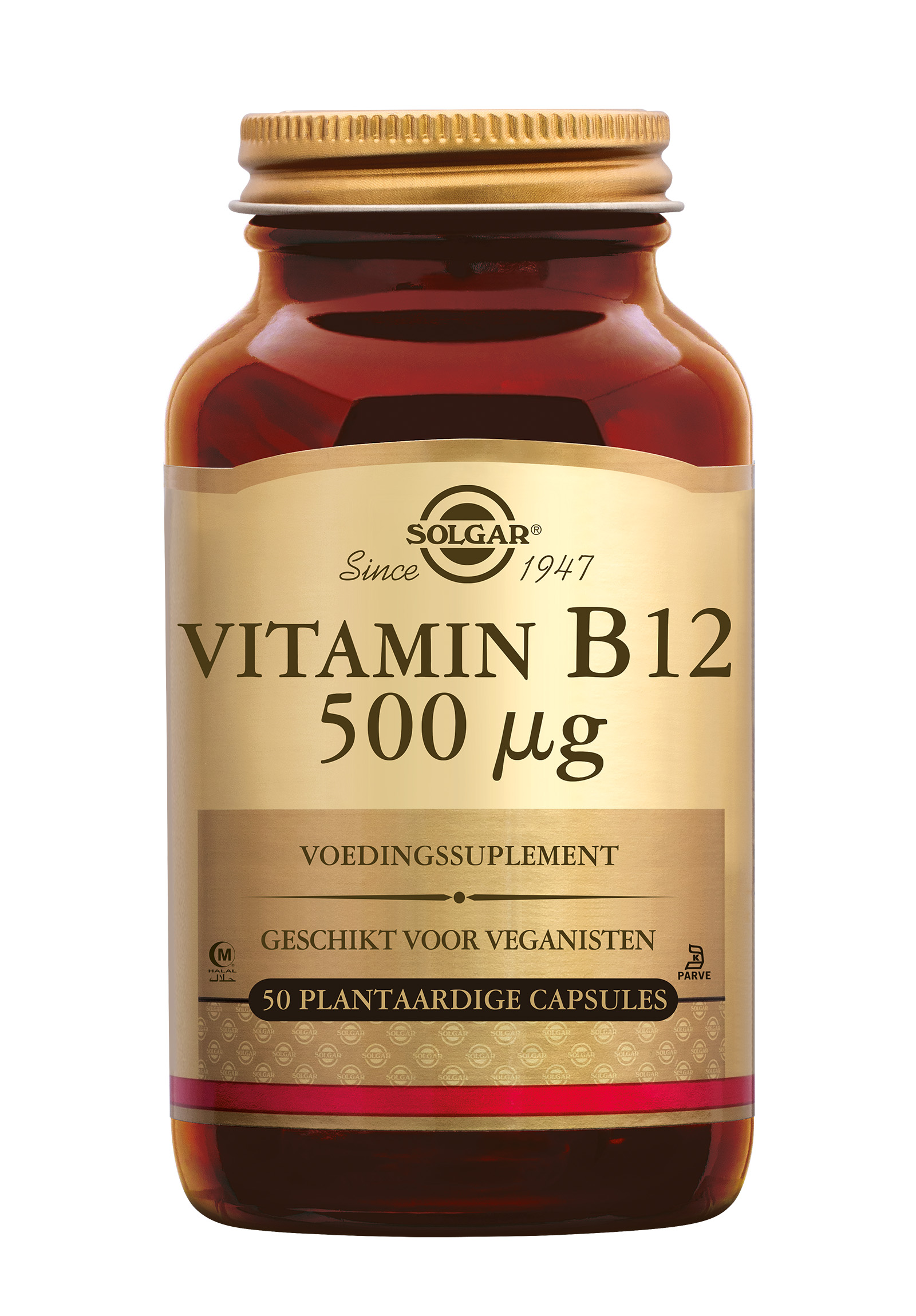 Solgar Vitamin B-12 500 mcg (50 stuks)