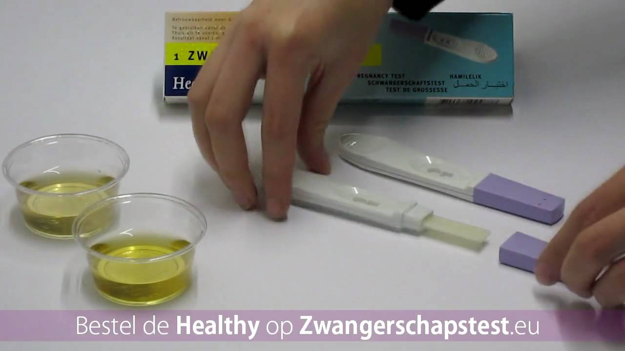 HEALTHY ZWANGERSCHAPSTEST 1ST