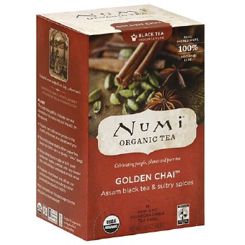 NUMI ORG TEA GOLDEN CHAI BIO 18ST