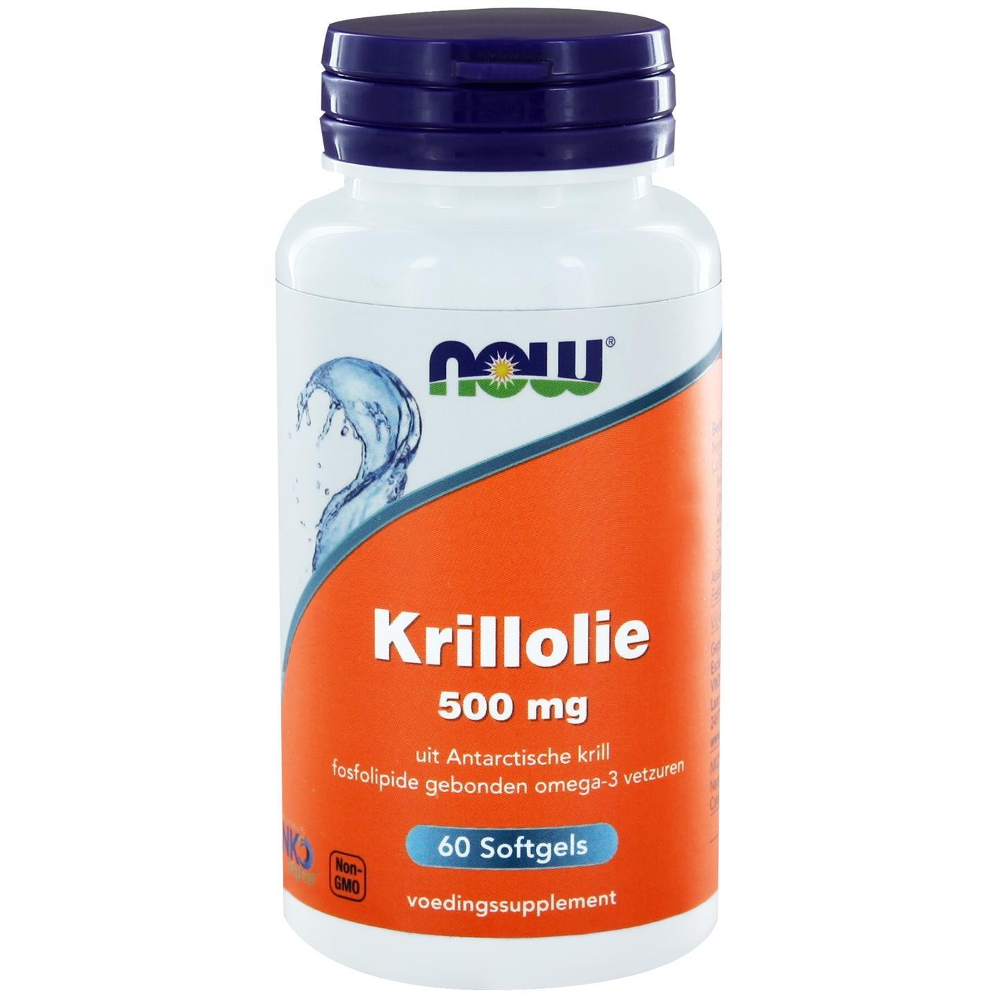 NOW KRILL OLIE 500MG 60ST