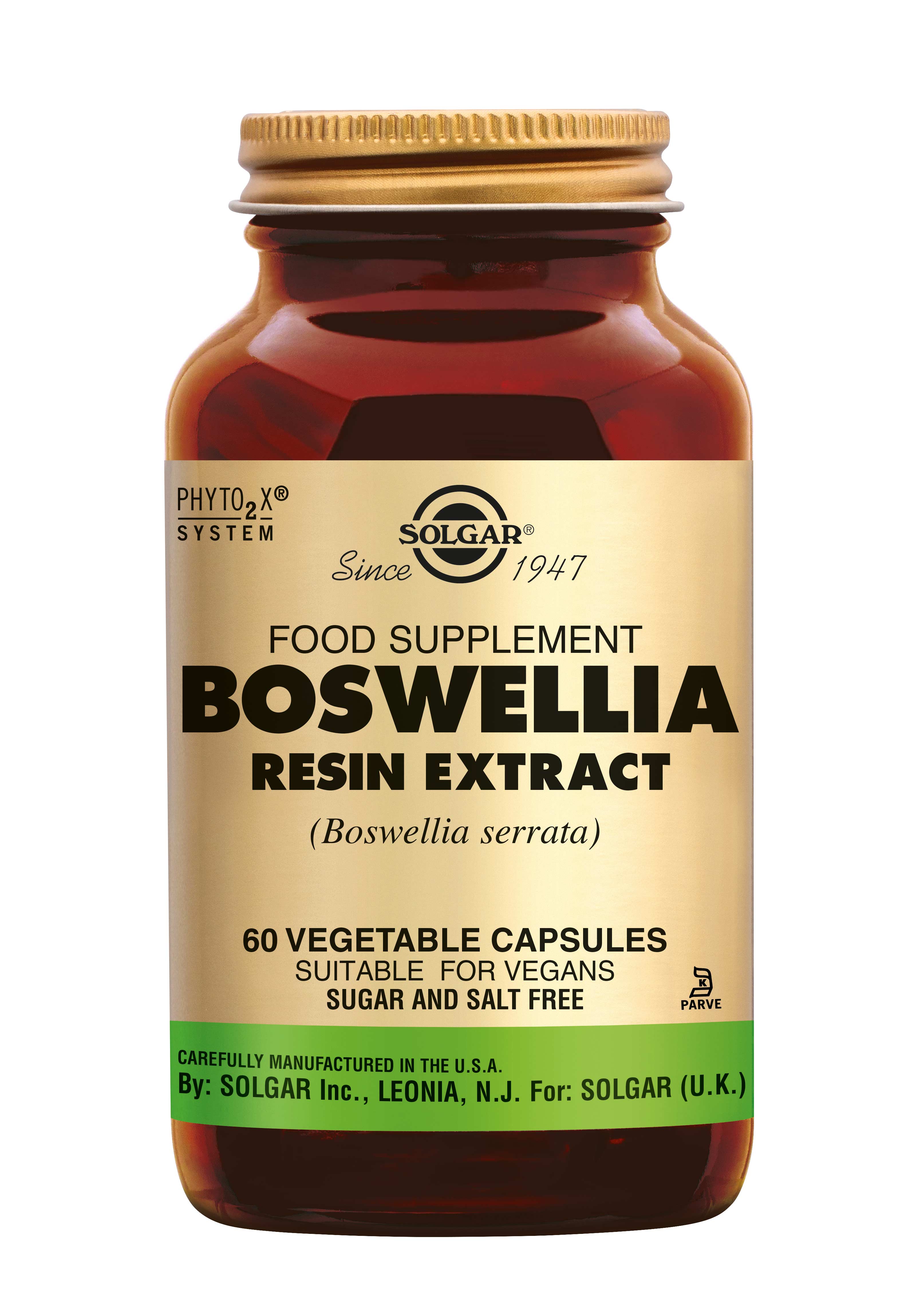 Solgar Boswellia Resin Extract (60 stuks)