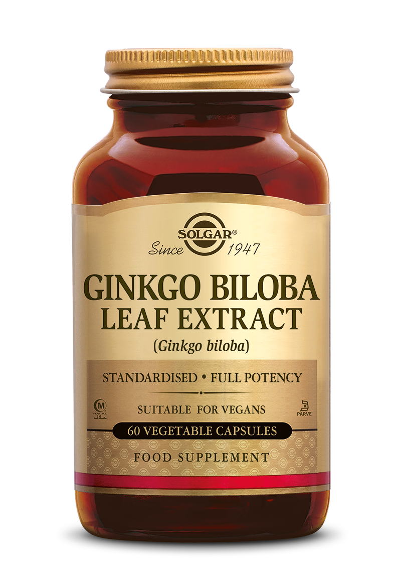 Solgar Ginkgo Biloba Leaf Extract (60 stuks)