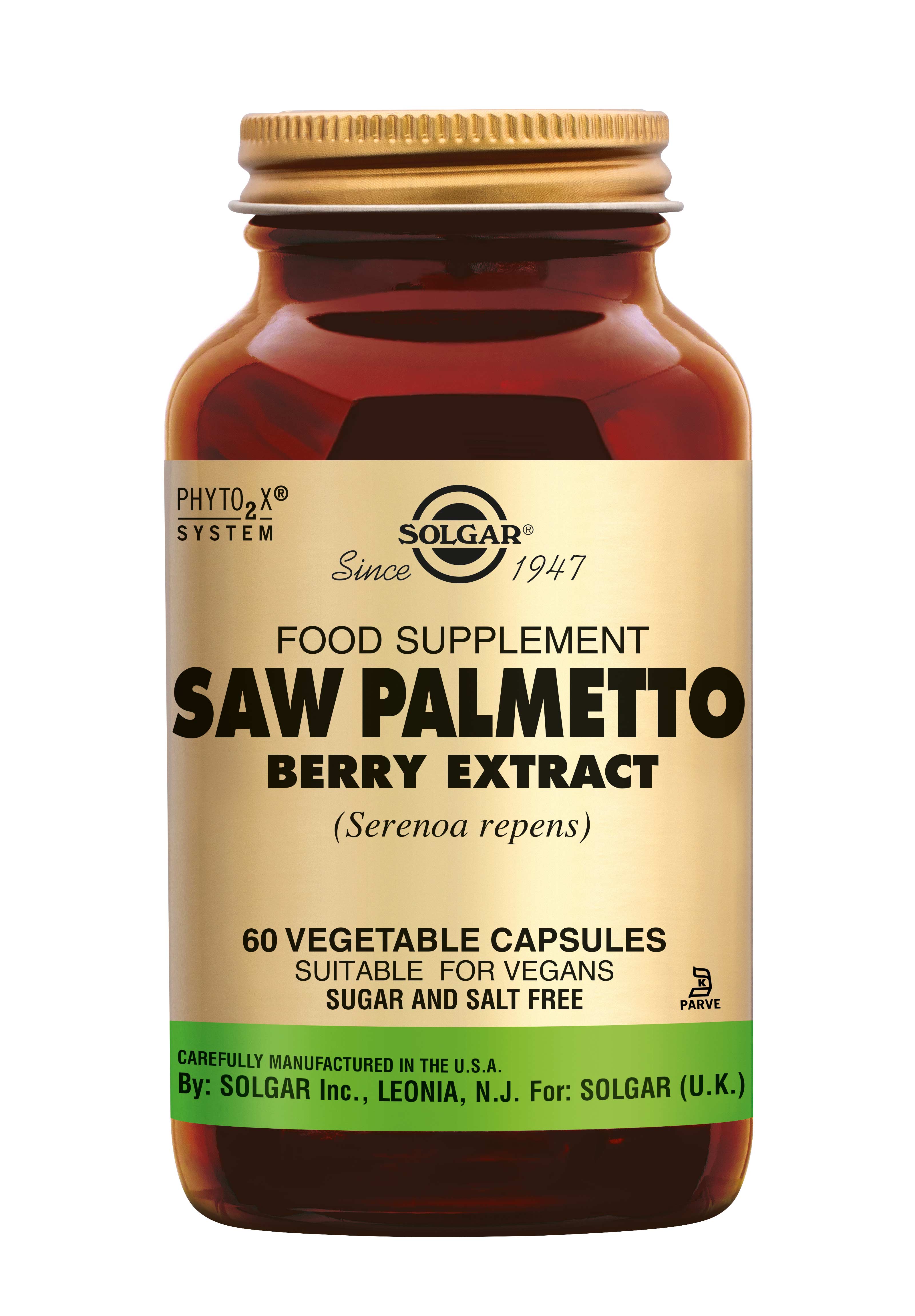 Solgar Saw Palmetto Berry Extract (60 stuks)