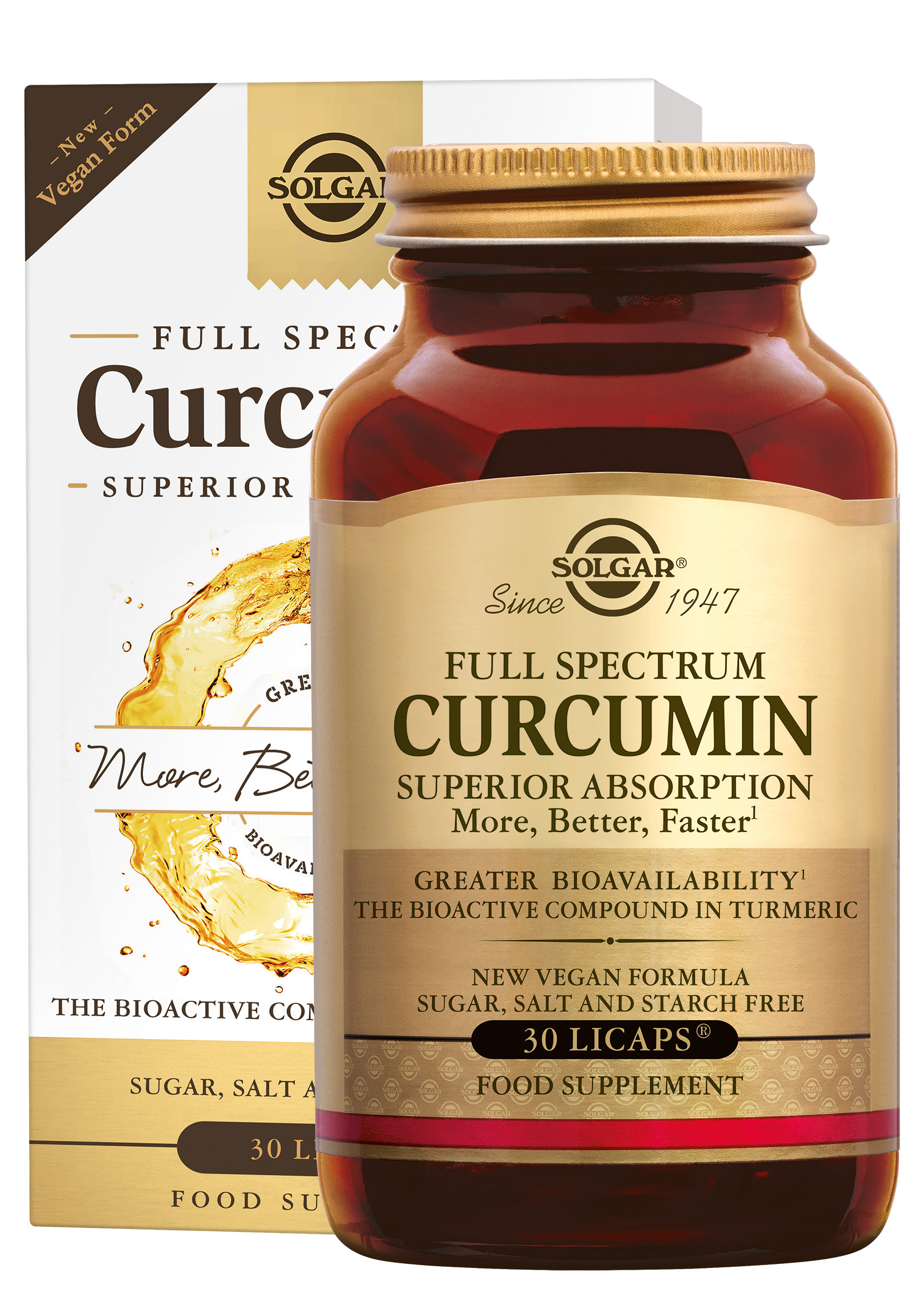 Solgar Full Spectrum Curcumin (30 stuks)