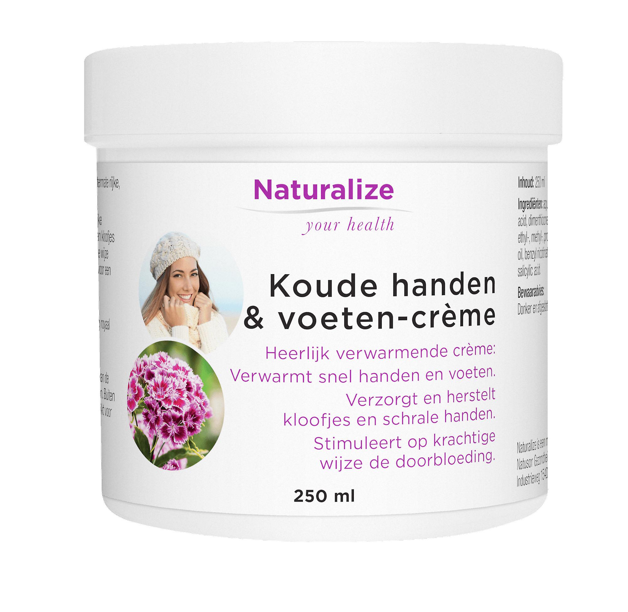 NATURALIZE CRM KOUDE HAND VOET 250ML