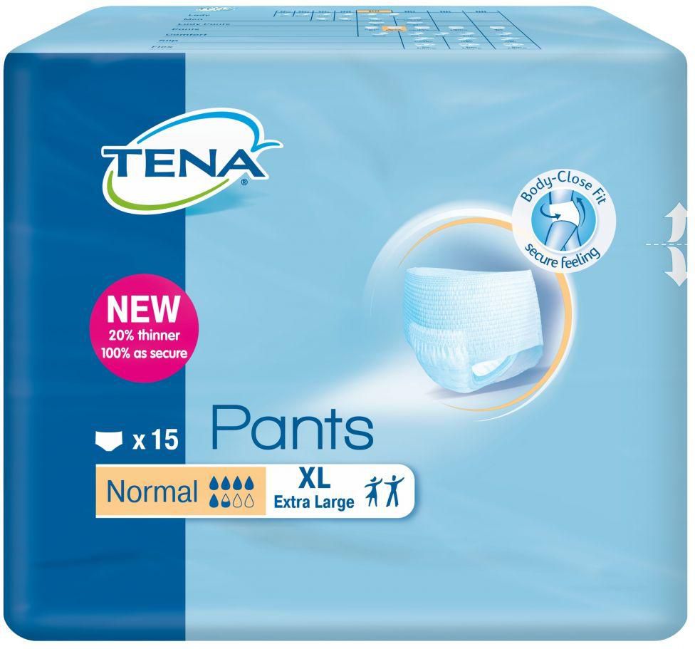 TENA PANTS NORMAL XL 15ST