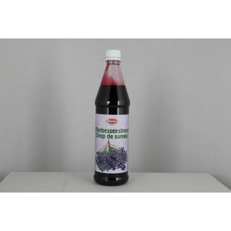 MORGA VLIERBESSENSIROOP 750ML