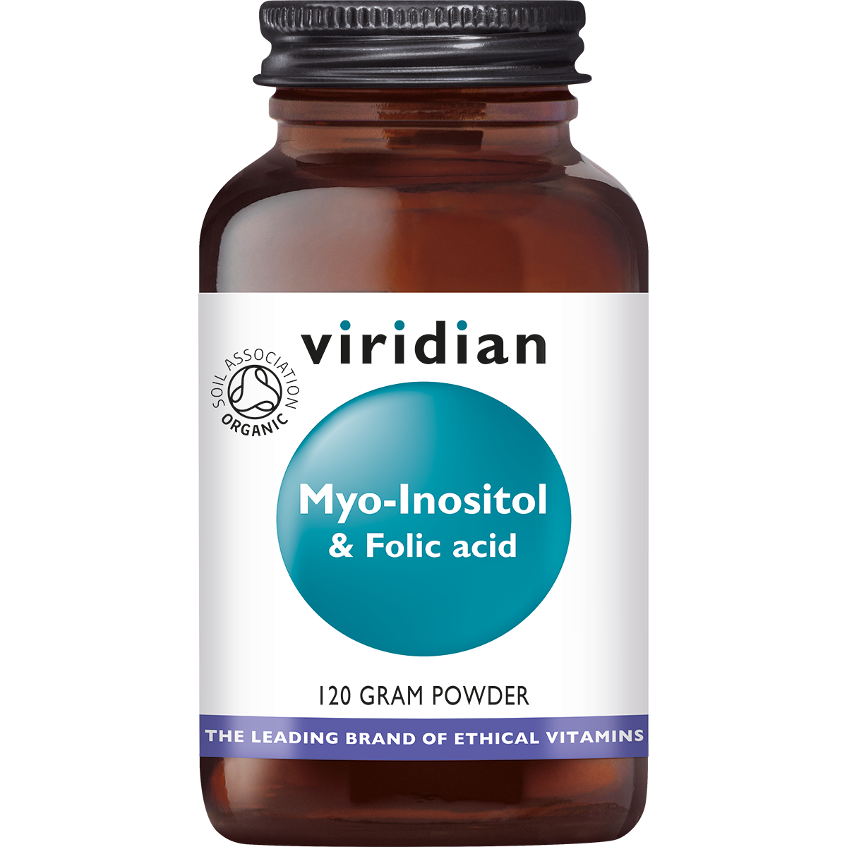 Viridian Myo-Inositol and Folic Acid (120 stuks)