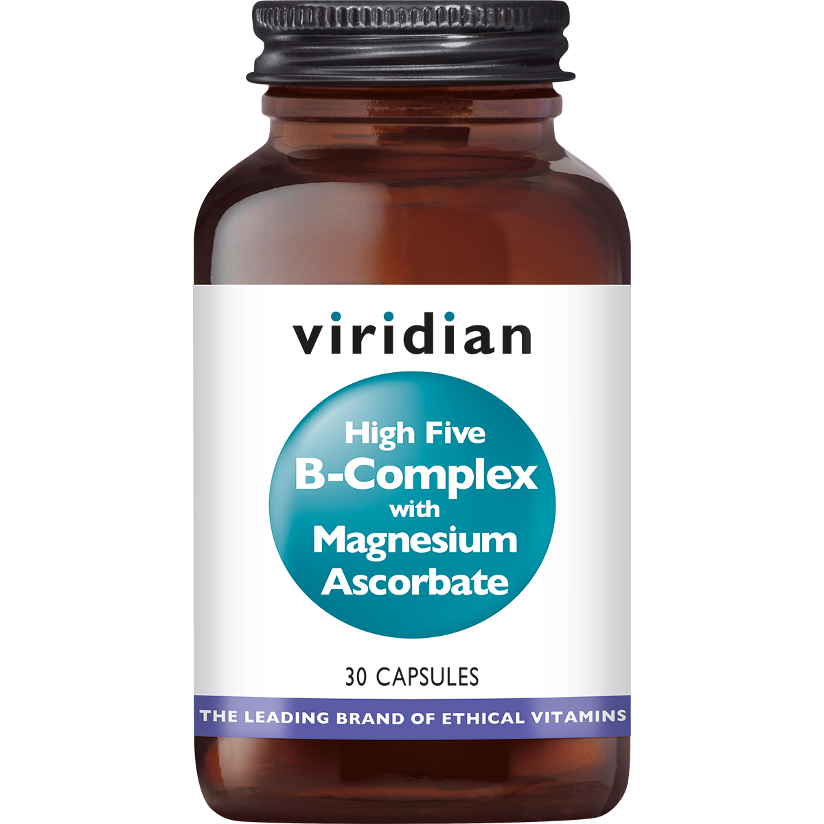 Viridian HIGH FIVE B5 B-Complex + Vit C (30 stuks)