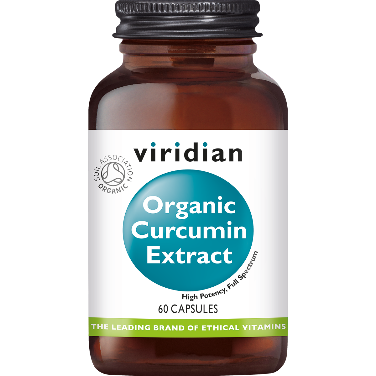 Viridian Organic Curcumin Extract (60 stuks)