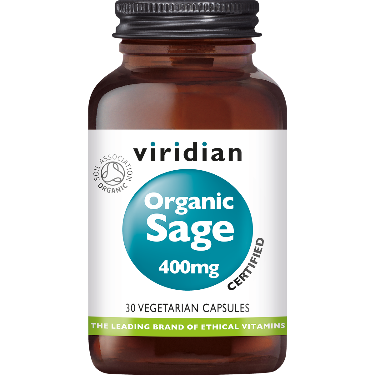 Viridian Organic Sage (30 stuks)